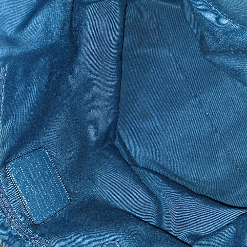 Coach Blue Denim Mickey Tote - Picture 10 of 11